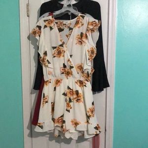 Floral Romper